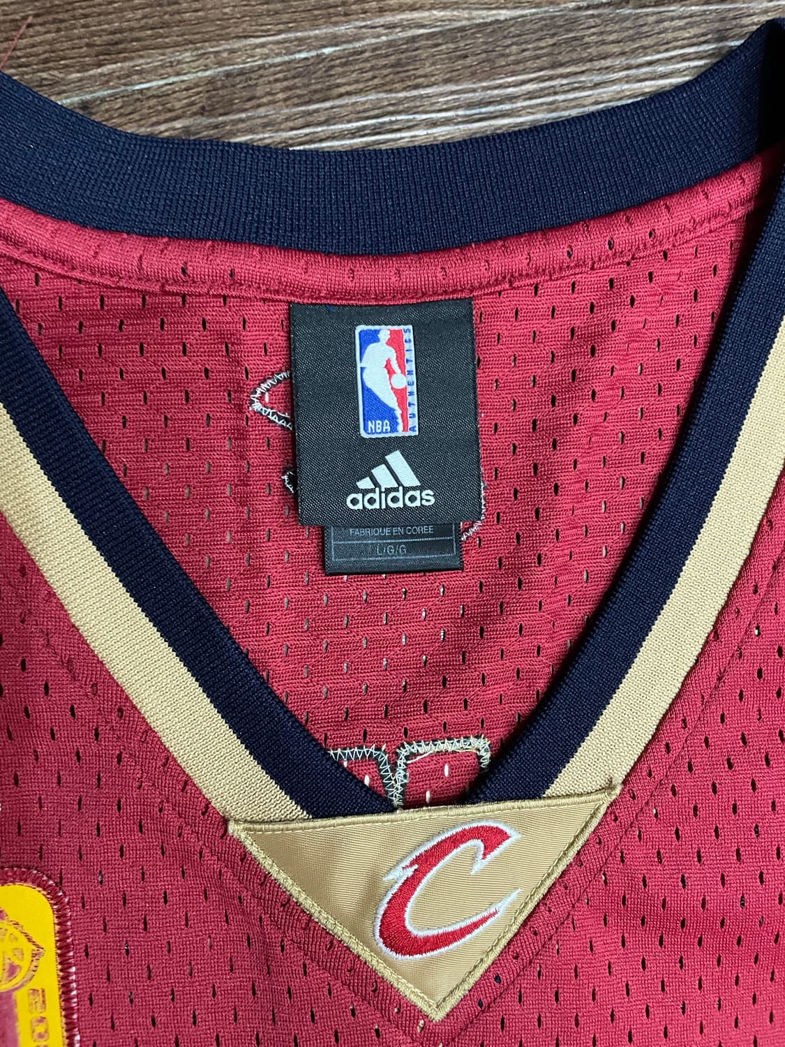 2007 아디다스 NBA 클리블랜드 르브론 제임스 농구 나시 유니폼 상품이미지6