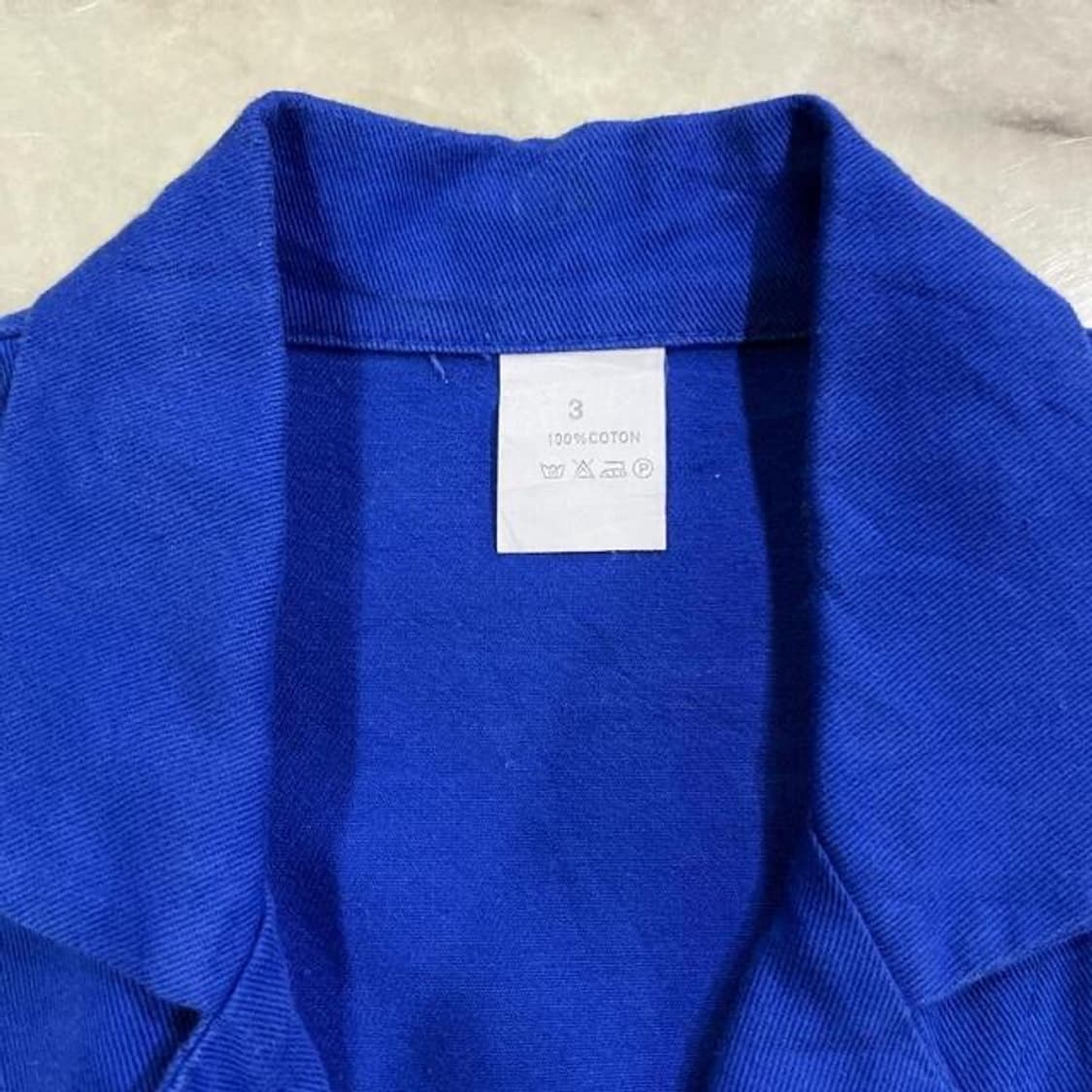 빈티지 프렌치 워크 코트 (L)  상품이미지4