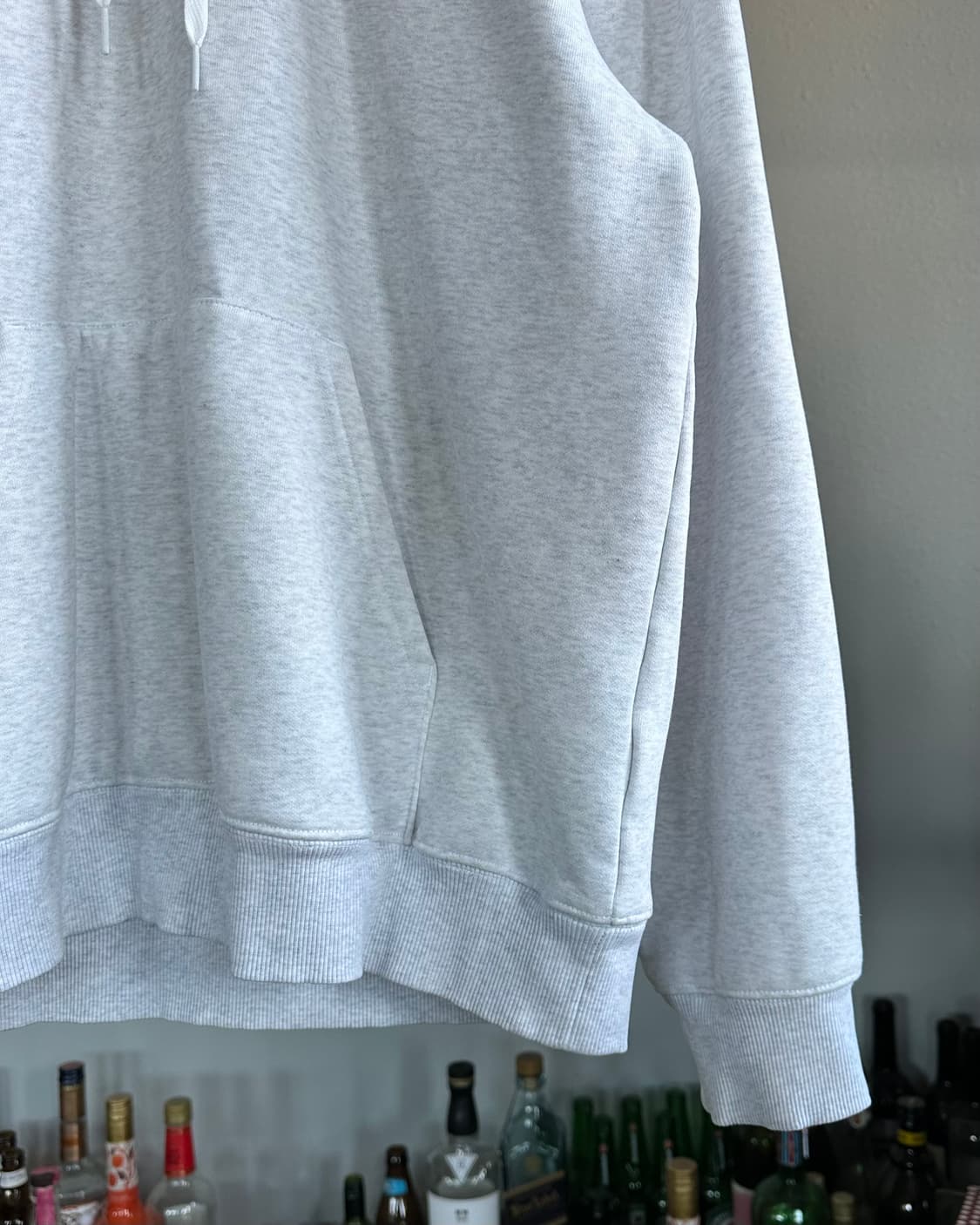 [L]칼하트 WIP 그레이 기모 스웻 후드 상품이미지3