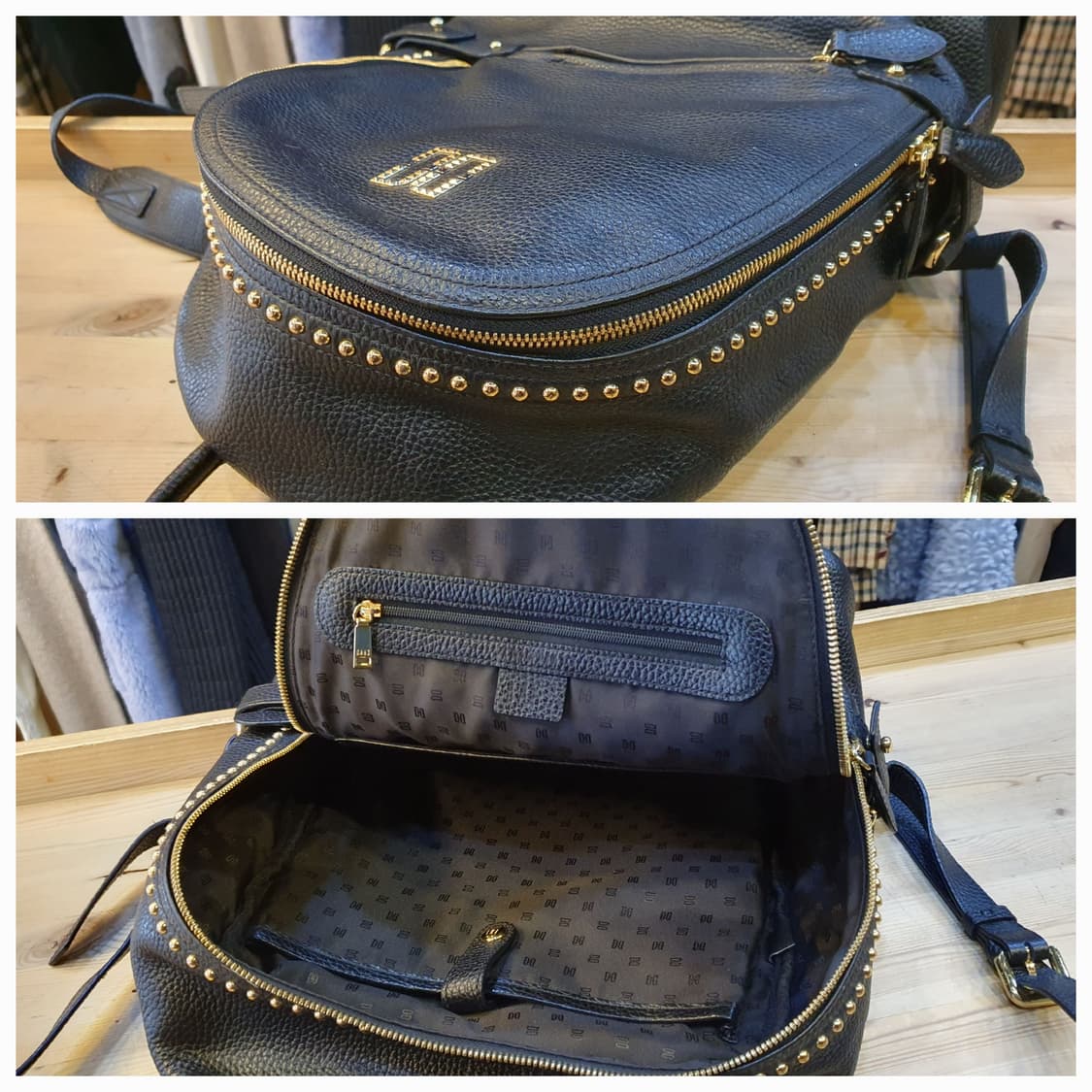 닥스 레더 백팩 상품이미지9