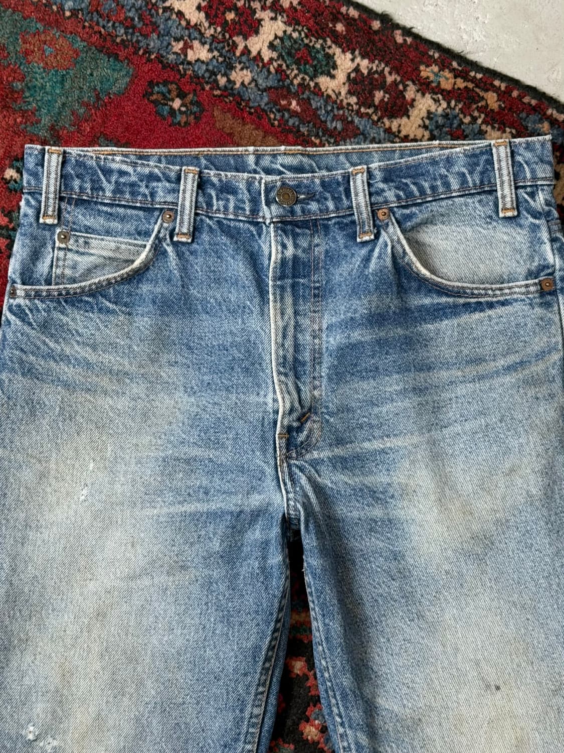 80's Canada Made 빈티지 리바이스 517 오렌지탭 상품이미지5