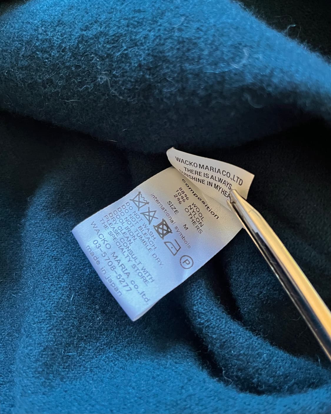 WACKO MARIA Double Pocket Wool Shirt 상품이미지8