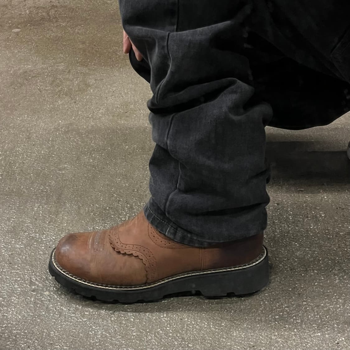 빈티지 새들 웨스턴 부츠 (265) 상품이미지8