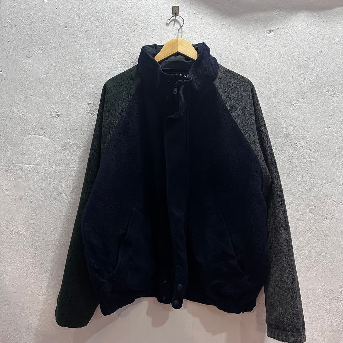 노티카 타탄체크 리버서블 플리스 자켓L 상품이미지9