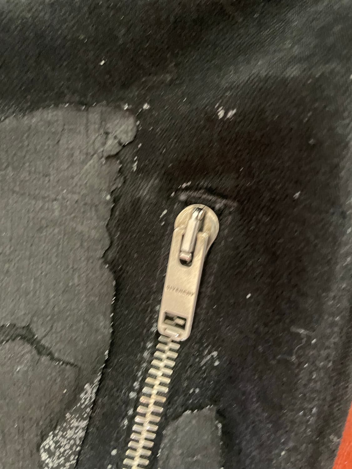 Givenchy black paint coated jean 31size 상품이미지6