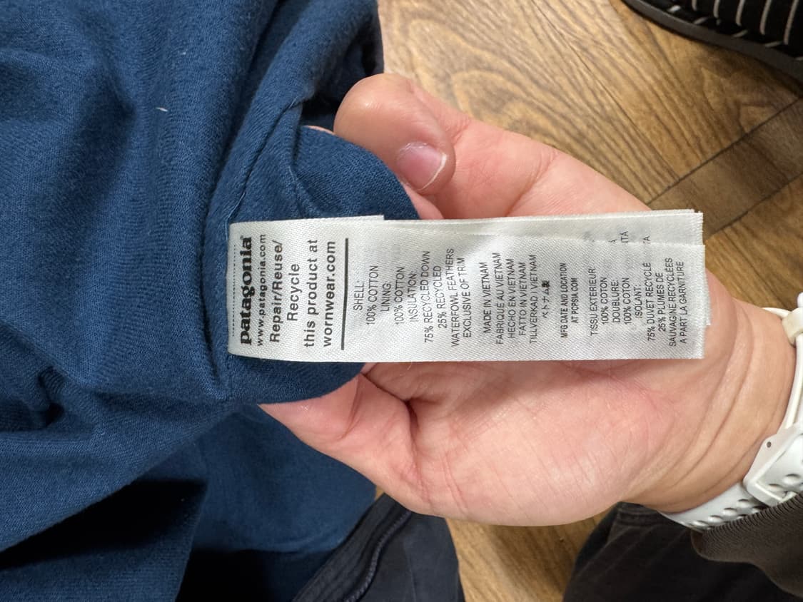 파타고니아 50주년 다운 자켓 L 상품이미지6