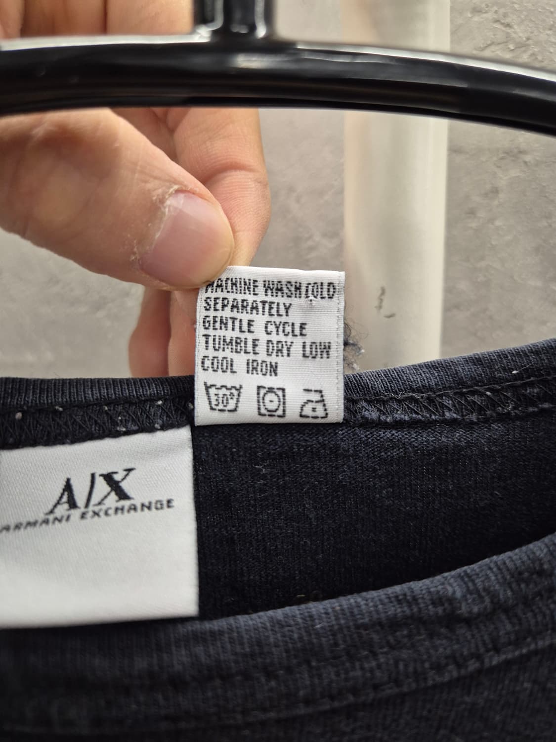 ARMANI EXCHANGE L 사이즈 긴팔 티셔츠 상품이미지5