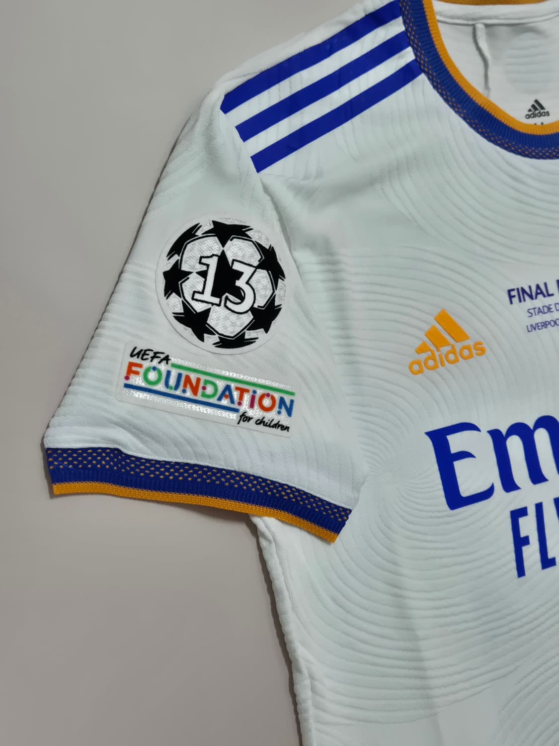 21-22 레알마드리드 홈 발베르데 유니폼 M사이즈 챔스파이널버전 상품이미지6