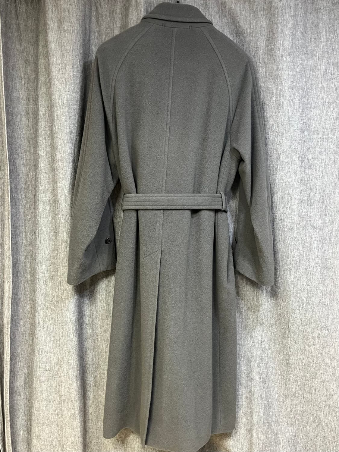 오라리 22FW 캐시미어 울 모저 수티엥 코트 그레이 4 사이즈 상품이미지3