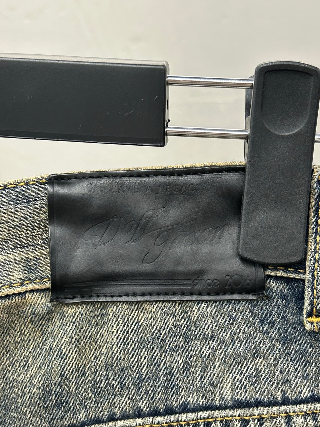 DOFF JASON(도프 제이슨) 빈티지 워싱 와이드 데님 상품이미지7