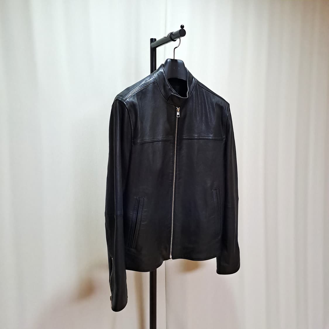 (택포) 케빈클라인 백로고 양가죽 싱글자켓 105 B330 상품이미지4