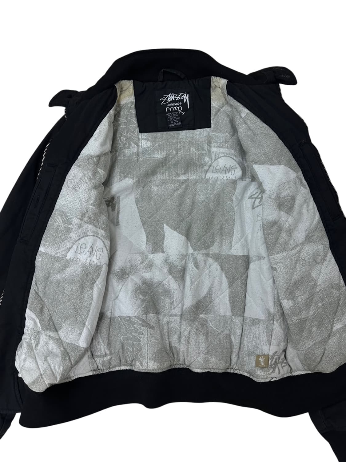 스투시 기어 해링턴자켓 블랙 (S)  상품이미지8