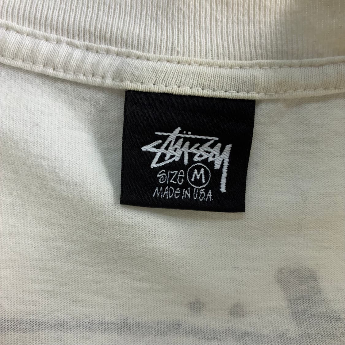 Stussy  스투시 비치 루트 화이트 반팔 티셔츠  상품이미지8