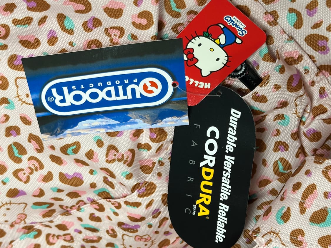 헬로키티 레오파드 토트백 상품이미지6