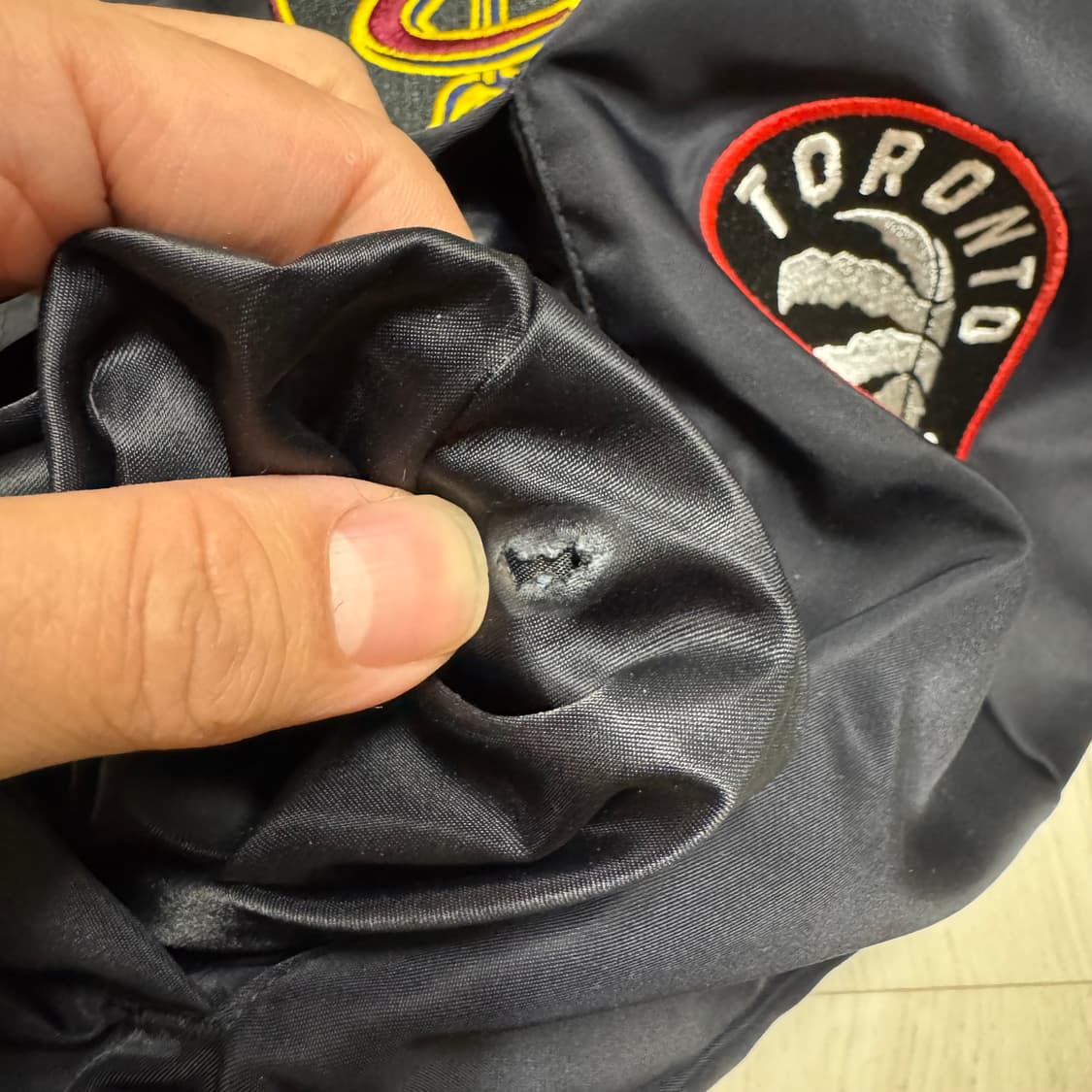 [XL] 슈프림 x 나이키 18ss NBA 팀 웜업 바시티 자켓 상품이미지10