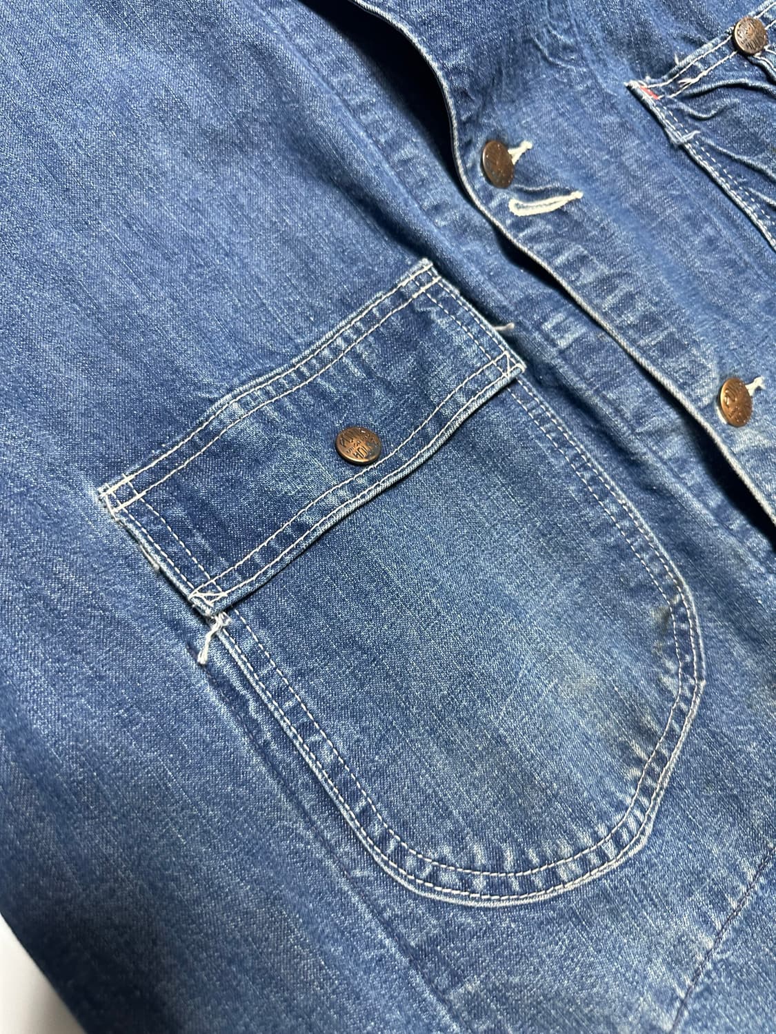 60s powr house denim coverall jacket  상품이미지4