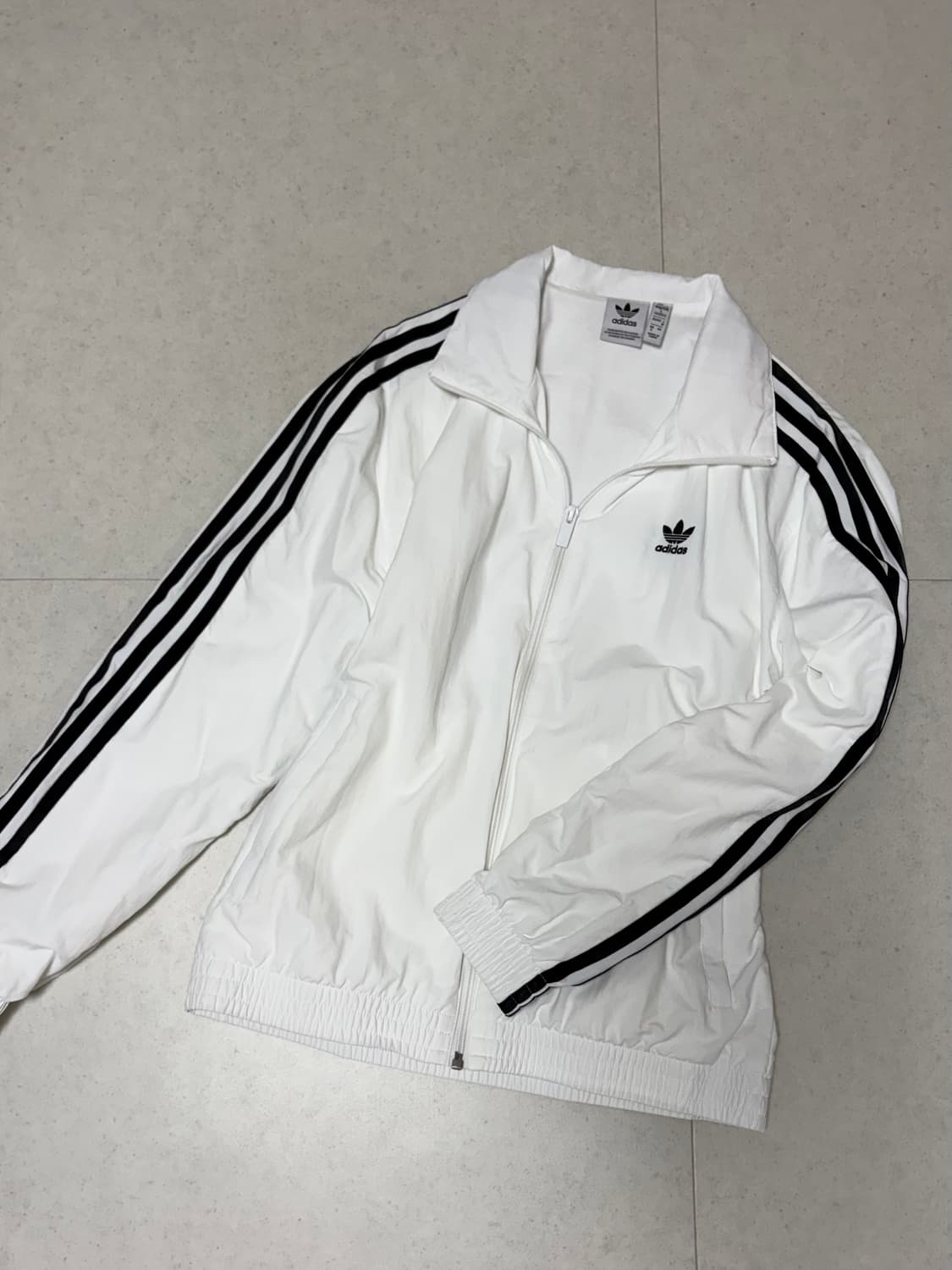 아디다스 우븐 트랙탑 화이트 상품이미지1