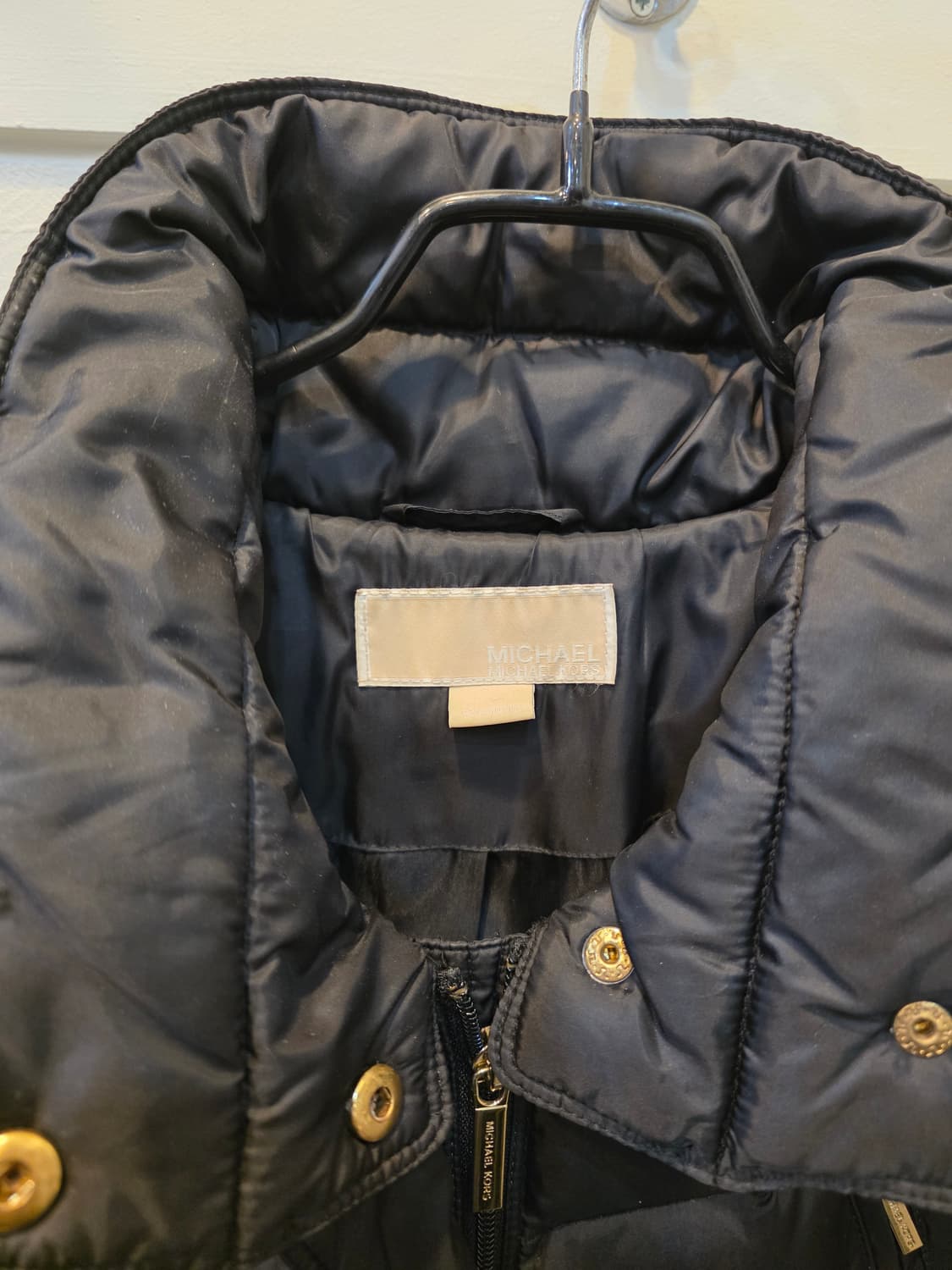 마이클코어스 블랙 패딩 상품이미지1