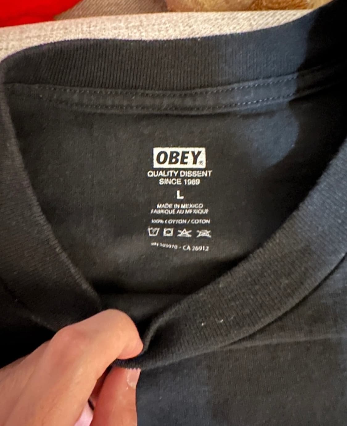 오베이 반팔티 L 상품이미지3