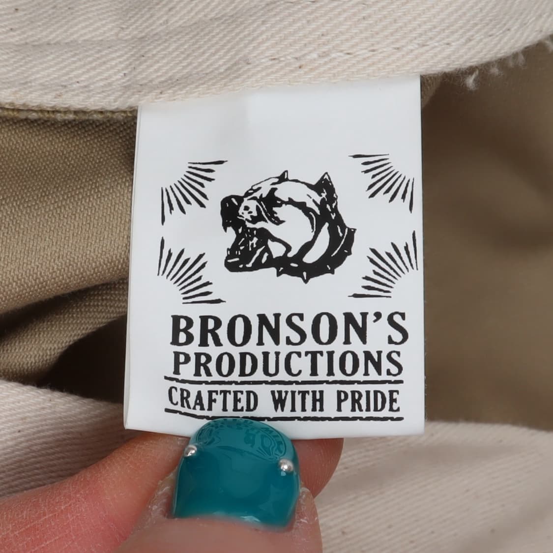 Bronson 브론슨 1942 베이지 코튼 워크 팬츠 상품이미지8