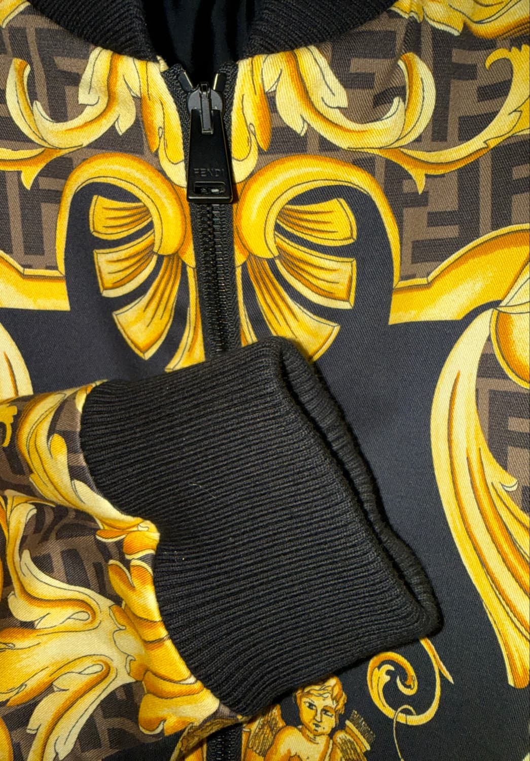 Fendi  x Versace 펜다체 블루종 50사이즈 상품이미지6