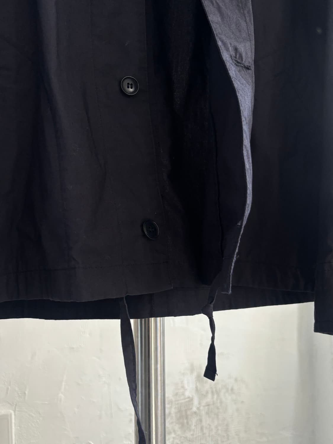 Danton 단톤 네이비 후드 코튼 자켓  상품이미지8