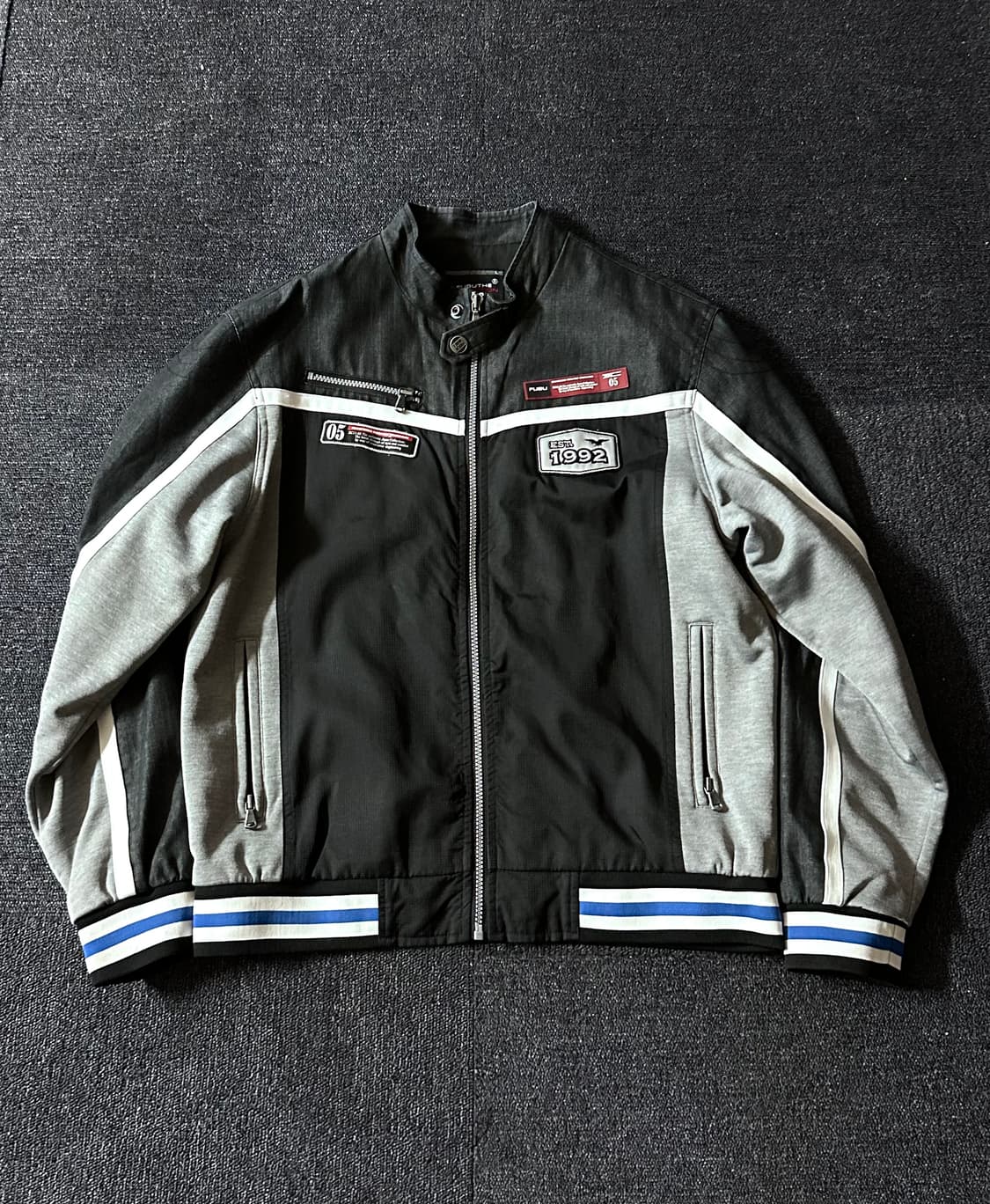 FUBU 후부 레이싱 데님  자켓 L size 상품이미지1