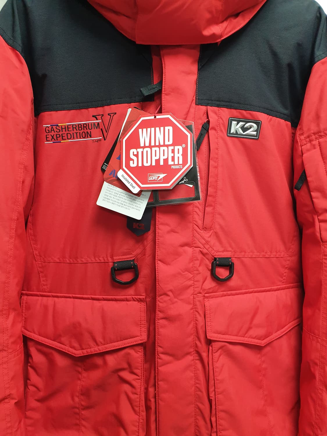 [남105/새상품] k2 가셔브룸 대장급 구스패딩 상품이미지3