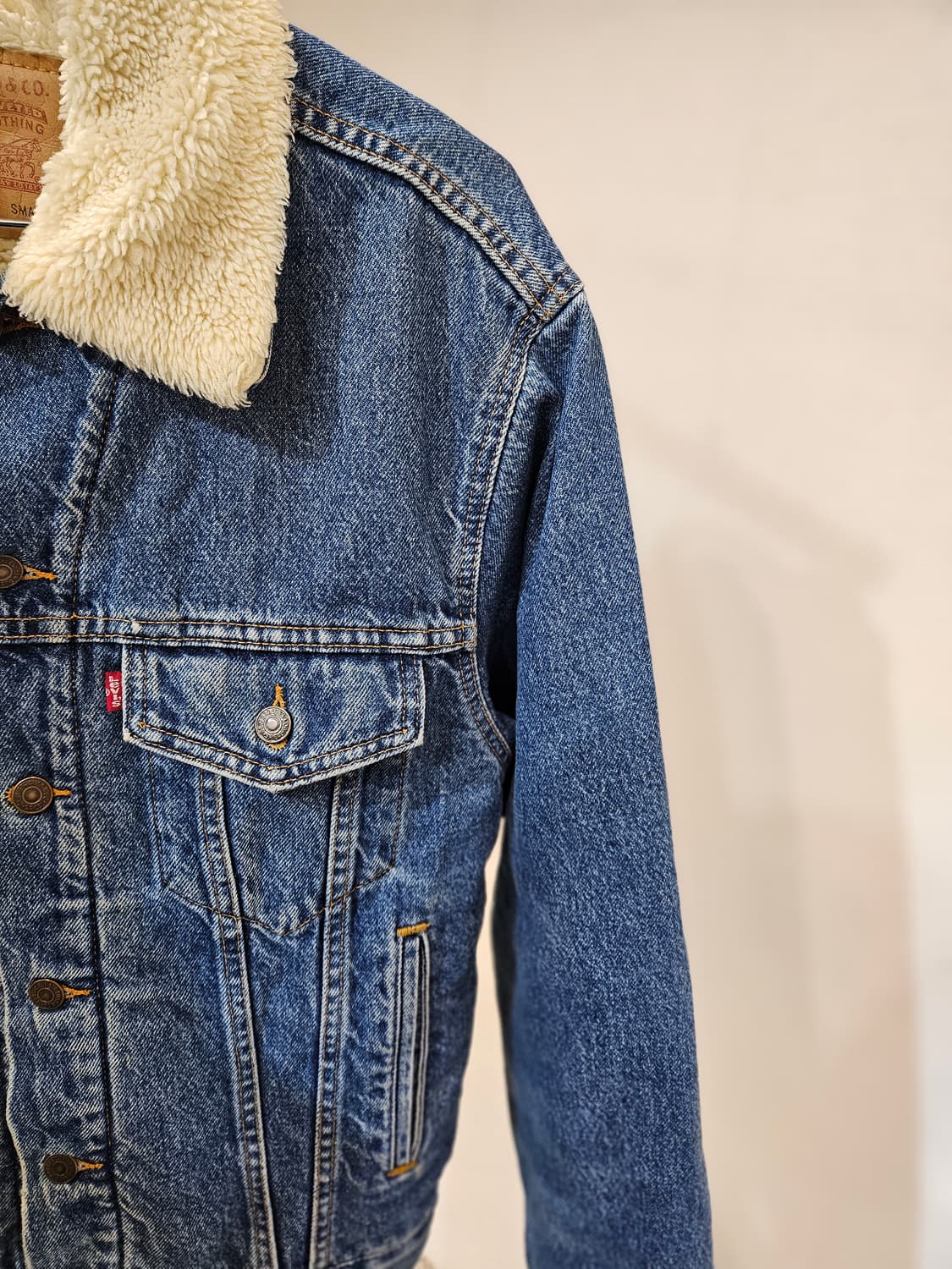 리바이스 데님 쉐르파 트러커 자켓 상품이미지4