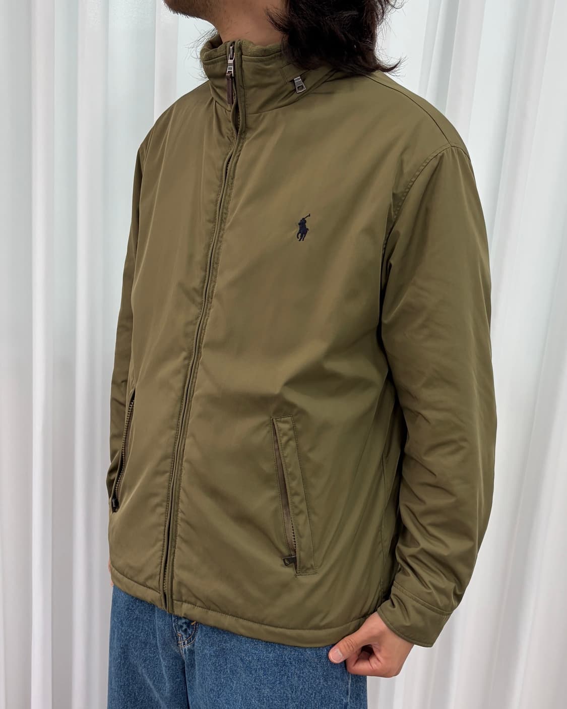 [L]폴로 랄프로렌 폴리쉘 모크넥 페리 자켓 상품이미지1