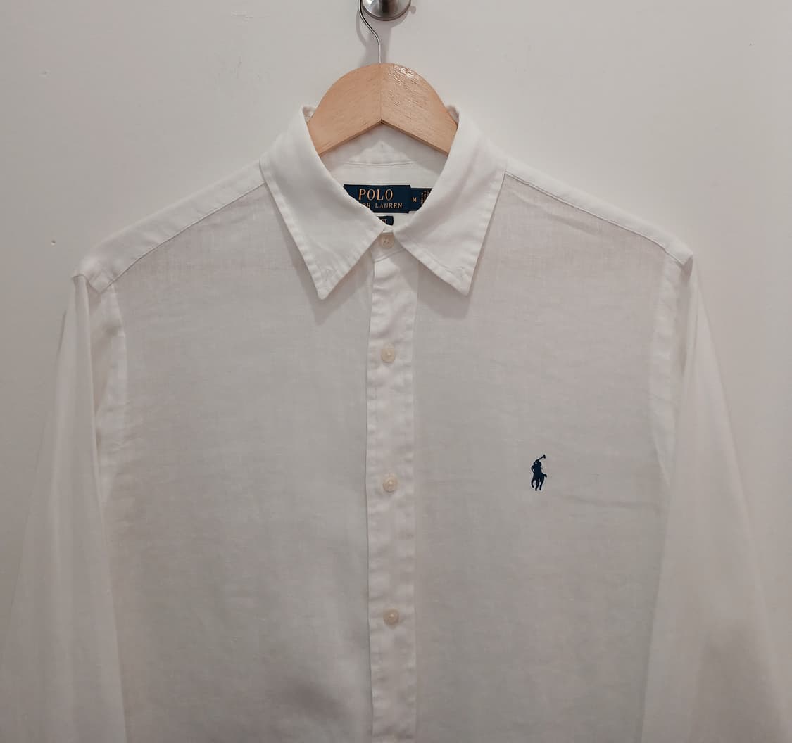 랄프로렌폴러 화이트린넨셔츠 상품이미지3