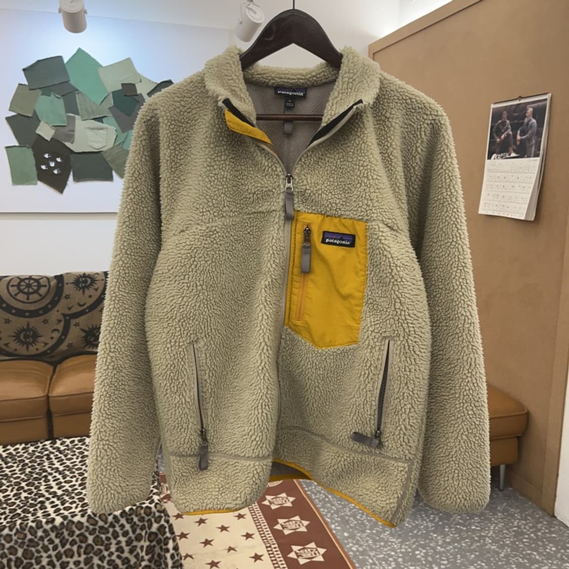 파타고니아 올드스쿨 레트로 워크 후리스 자켓 M C08809 상품이미지3