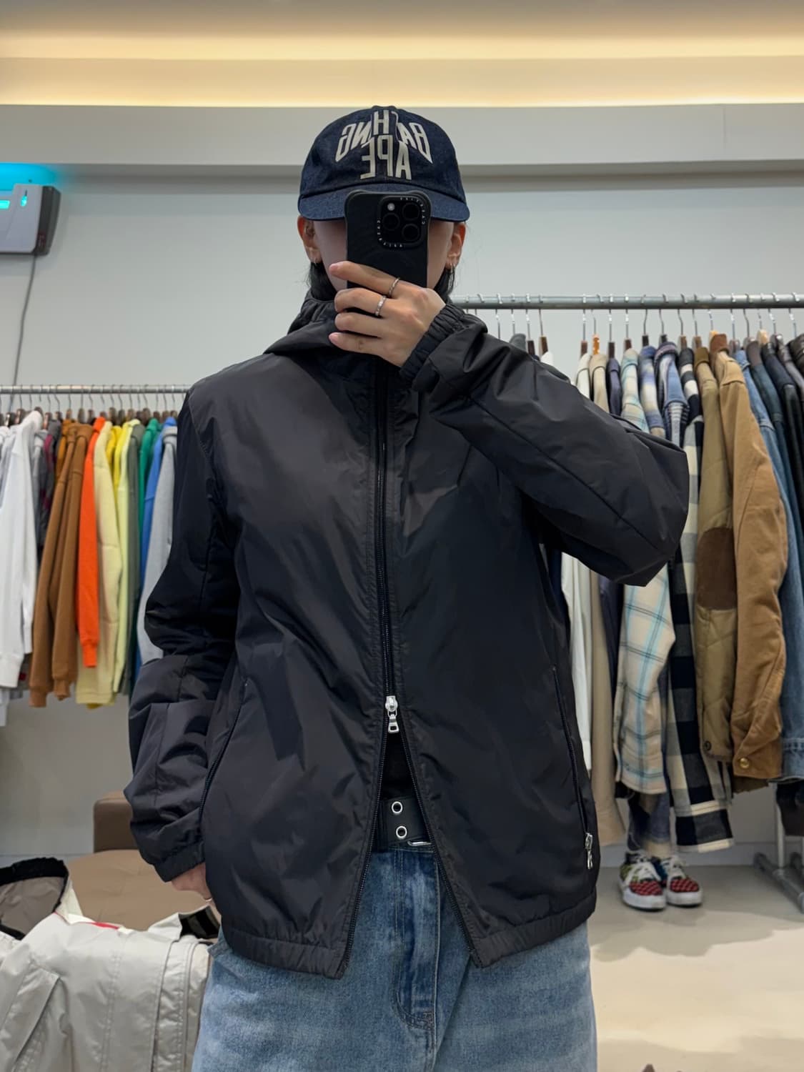 00s 프라다 나일론 후드자켓 상품이미지7