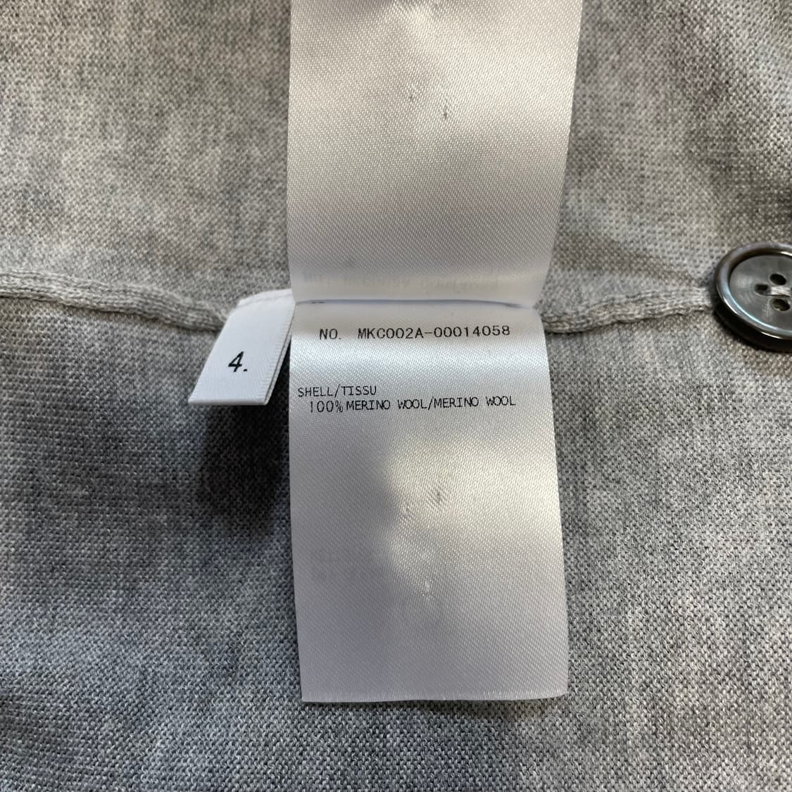 톰브라운 메리노울 가디건 4사이즈 그레이 상품이미지7