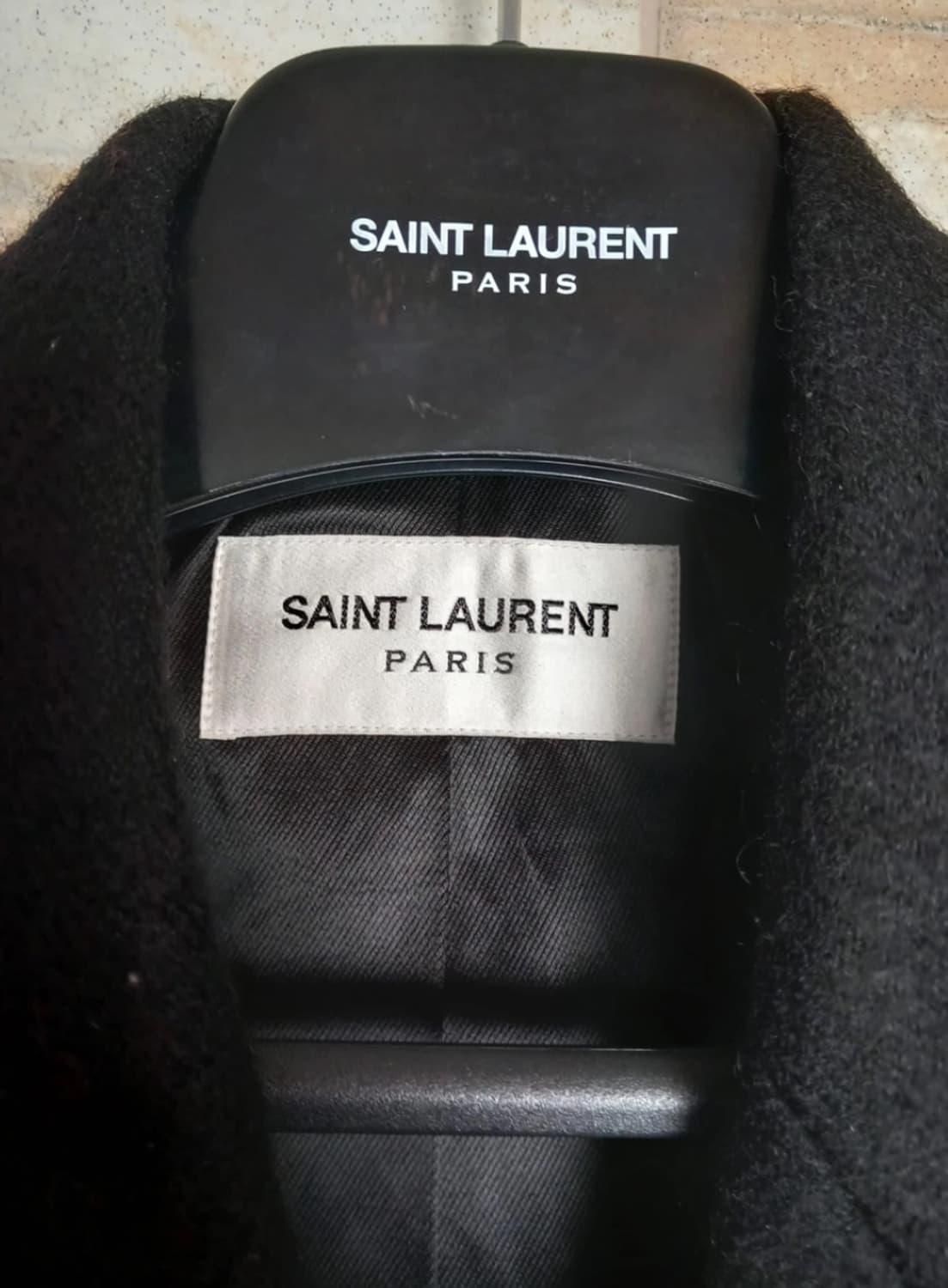 [BTS 지민님 착용] 생로랑 21ss 더블 브레스티드 체스터 코트 상품이미지4