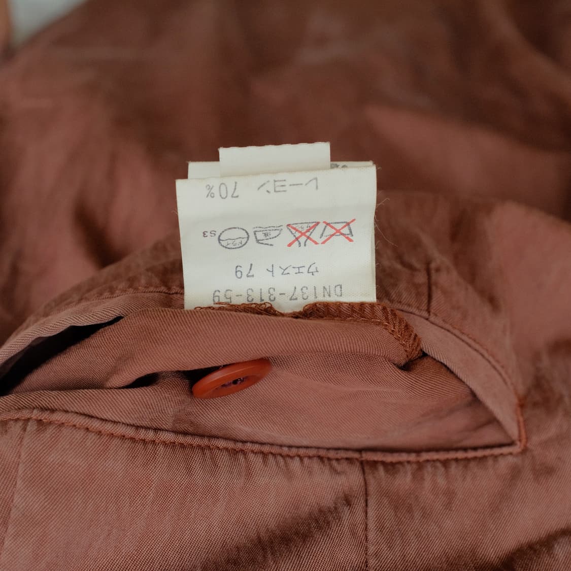 1990s Made In ITALY Allegri 레이온 팬츠 상품이미지7