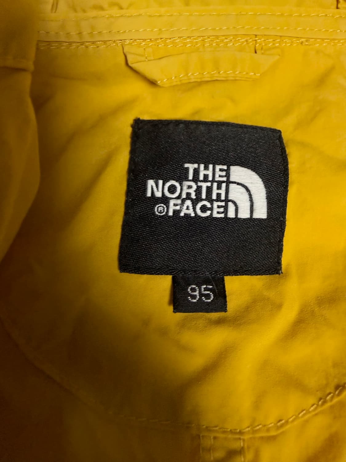 The North Face 옐로우 윈드브레이커 95 상품이미지4