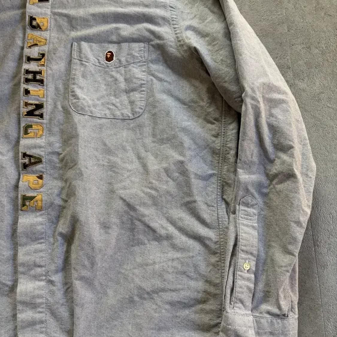 A Bathing Ape 긴팔 셔츠 XL 상품이미지4