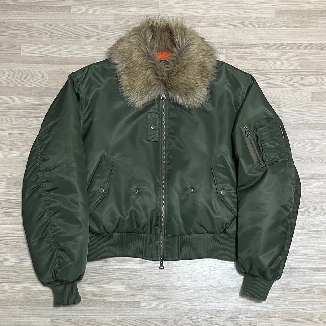 앤더슨벨 퍼 카라 MA-1 봄버자켓 상품이미지1