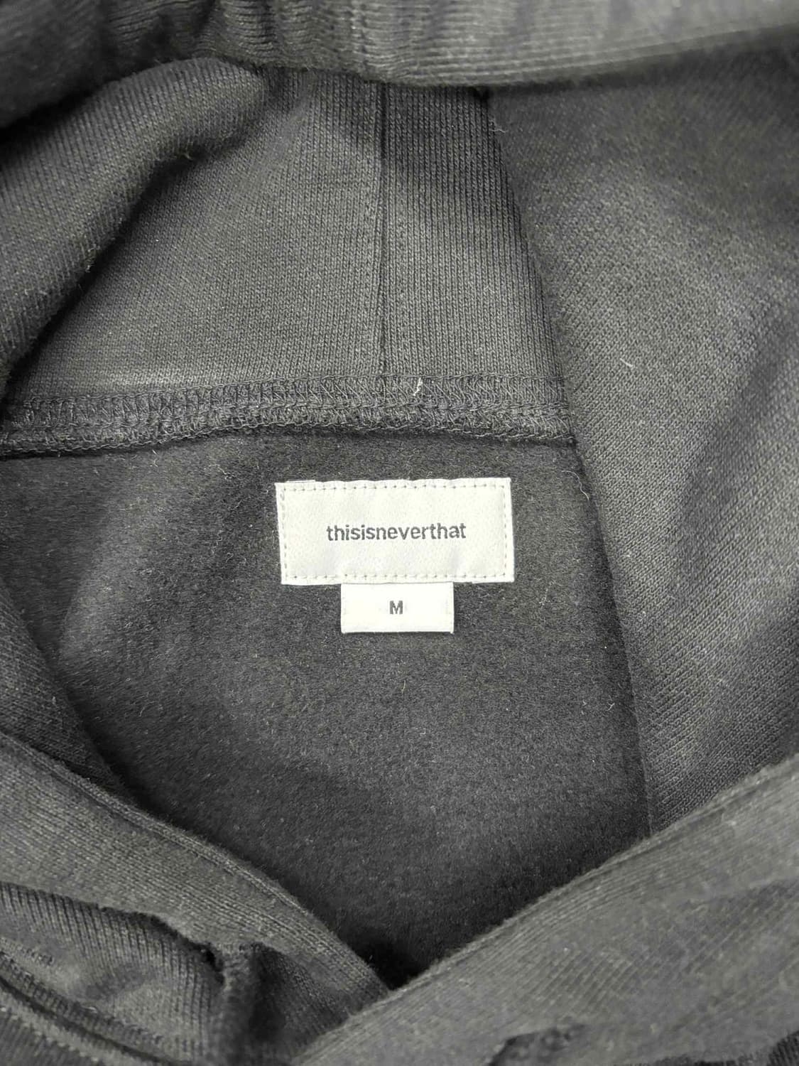 디스이즈네버뎃 로즈 블랙 스웨트셔츠 후드티(M) 상품이미지4
