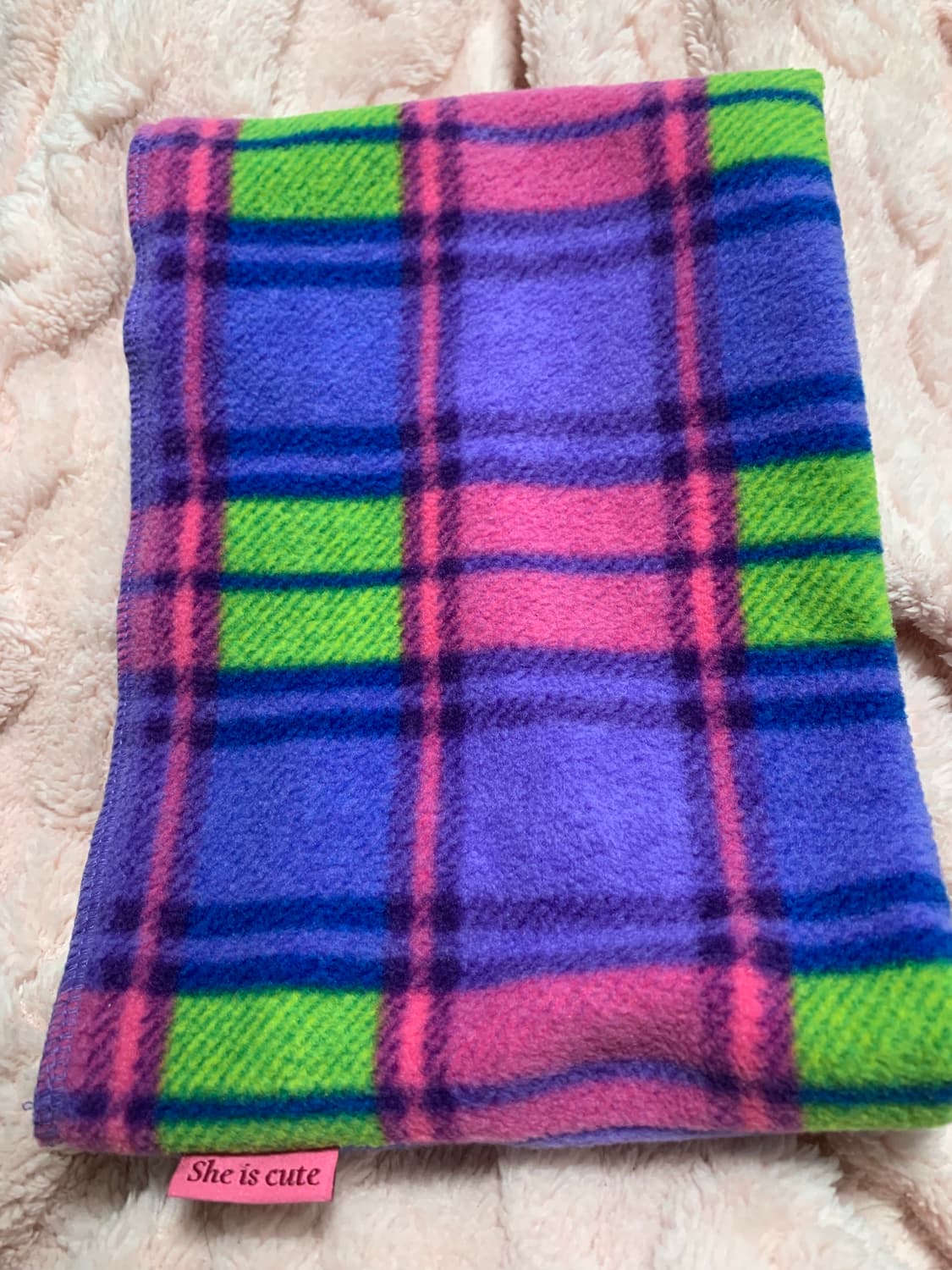 쉬이즈큐트 넥워머 퍼플 상품이미지3