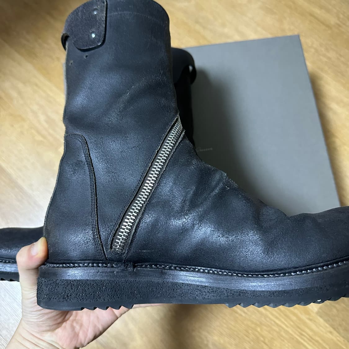 릭오웬스 스파이럴 크리퍼 부츠 41 상품이미지5