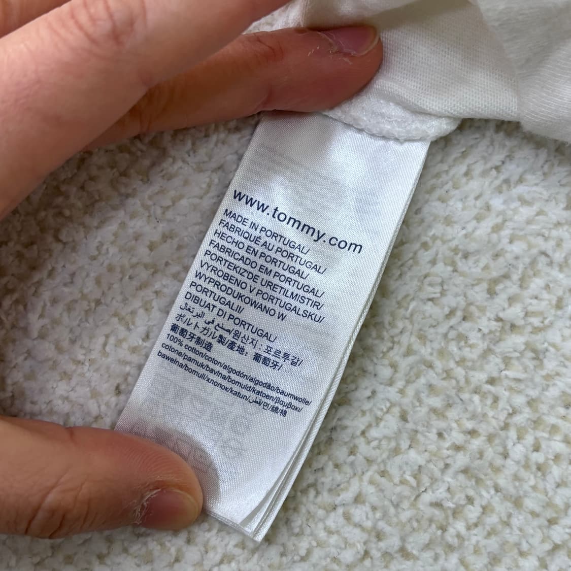 S 타미힐피거 반팔 티셔츠 0304E 상품이미지4