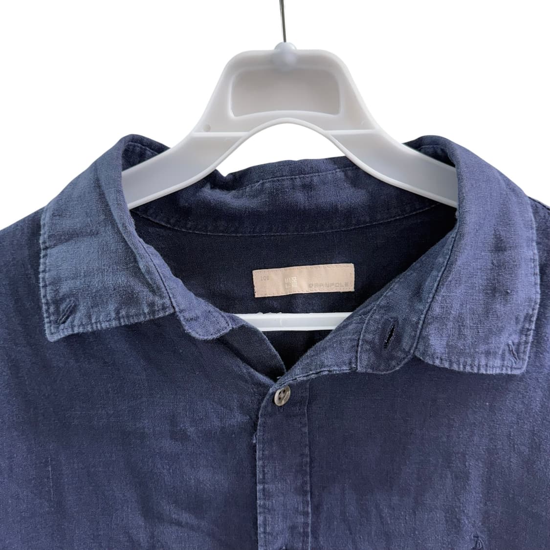 [XL] 빈폴 네이비 린넨 셔츠 상품이미지5