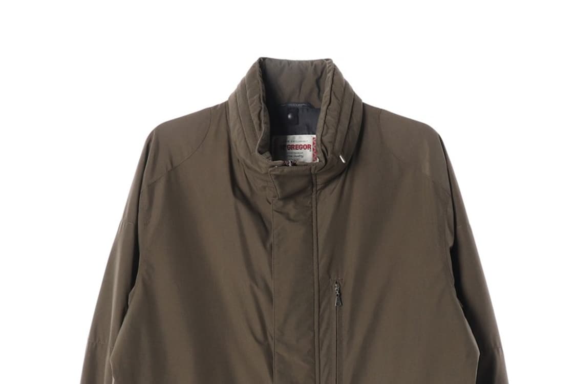 맥그리거 브라운 하이넥 하프 자켓 L 상품이미지4