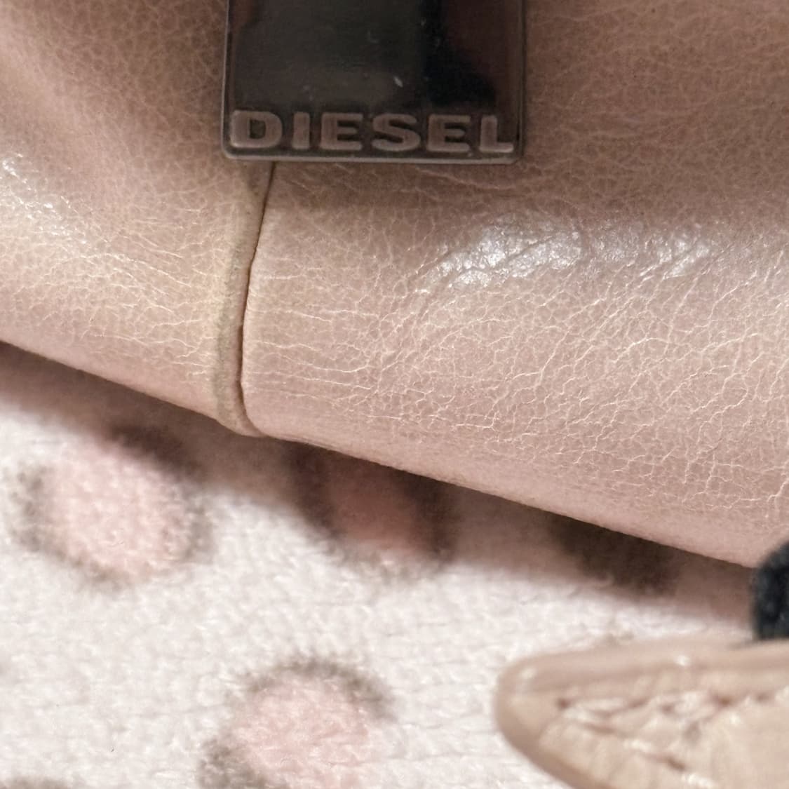 디젤 히메갸루 핑크 스타 지퍼 아카이브 한정 크로스백 도트백 상품이미지6