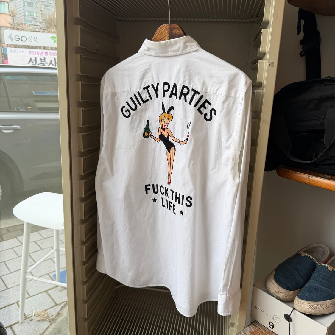 와코 마리아 바니걸 옥스포드 셔츠 상품이미지1