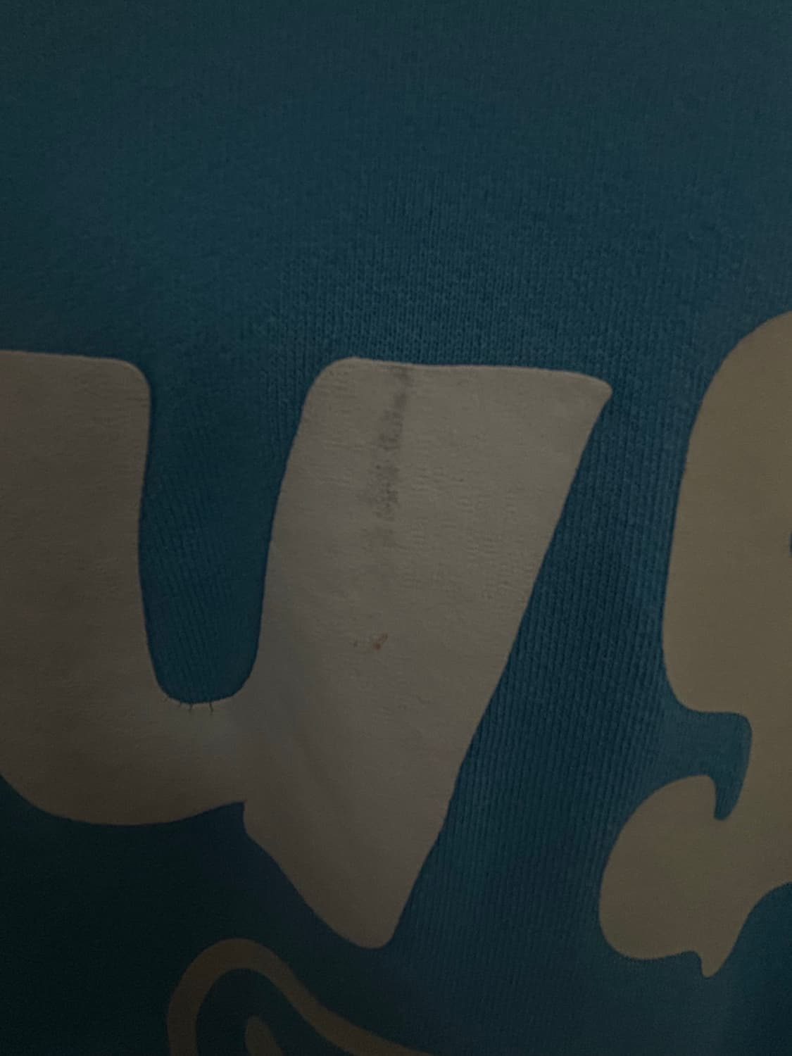 스투시 x CPFM 8볼 피그먼트 다이드 후드 블루  상품이미지4