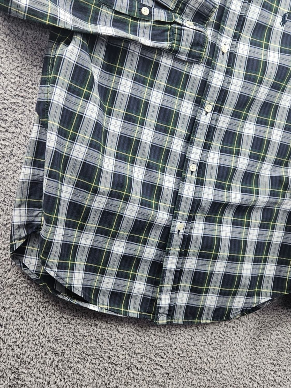 폴로랄프로렌 멀티컬러 타탄체크 패턴 셔츠 ( XL ) / 11028 상품이미지7