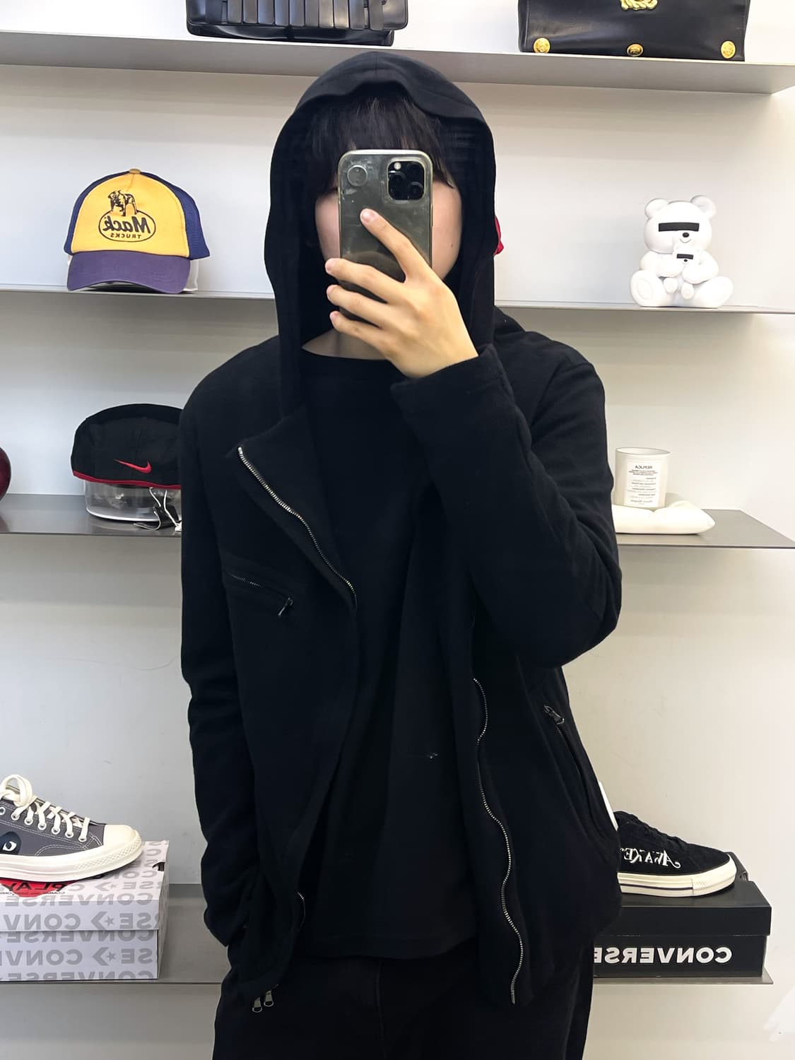 포르메 덱스프레시옹 이태리 버진 울 후드 자켓 상품이미지2